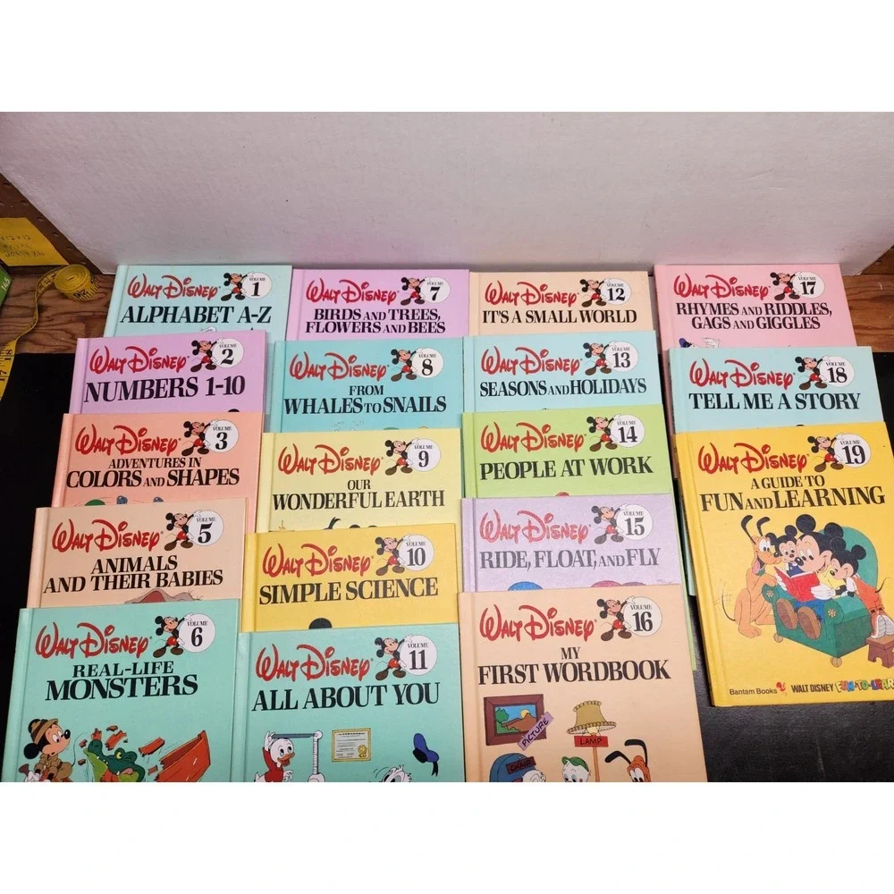 Walt Disney's Fun To Learn Library - Volume 1 to 19 - MISSING # 4 - 1989